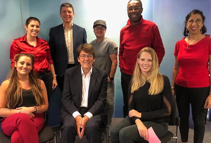 Mike Read Joins our TV Presenter Course